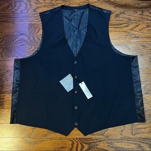 DXL Perfect Fit Suit Vest  3XLT  Big & Tall